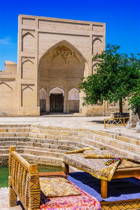 Arquitetura Do Centro Hist Rico De Bukhara Usbequist O Imagem De Stock