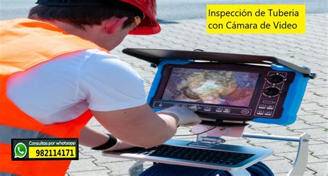 CAMARA VIDEO Para REVISION INSPECCION TUBERIA En San Borja JE