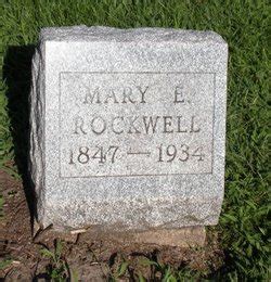 Mary Elizabeth Hiatt Rockwell M Morial Find A Grave