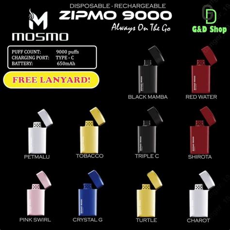 Mosmo Zipmo 9000 Puffs Lazada Ph