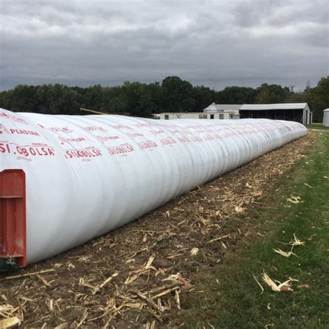 215um 2 7m 9FT Silo Bag Silage Bag Black White Silage Film Bunker Cover