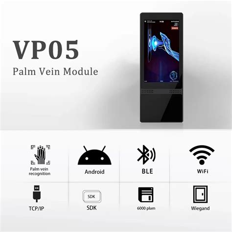 Hfsecurity Vp Palm Recognition Palm Print Vein Machine For Access