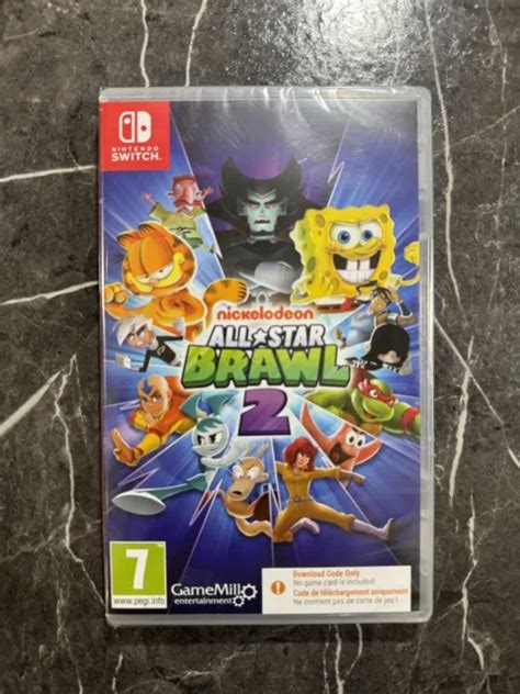 Nickelodeon All Star Brawl Code In A Box Switch New And Sealed