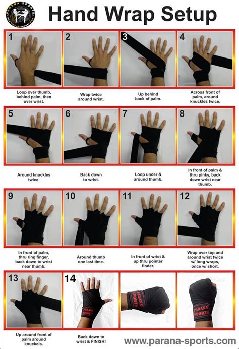 How To Put On Boxing Wraps Elasticated Woven Bandage With Thumb Loop