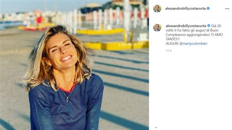 Martina Colombari Gli Auguri Romantici Di Billy Costacurta