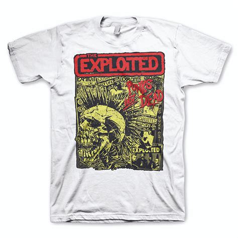 The Exploited Punks Not Dead T Shirt