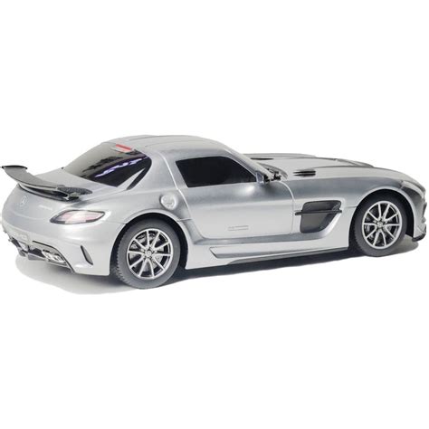 Rastar RC auto 1 18 Mercedes Benz SLS AMG stříbrný Maxíkovy hračky