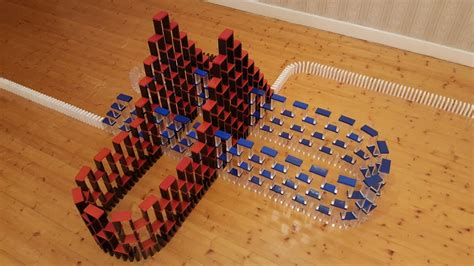 Cool Domino Structures Screenlink Youtube