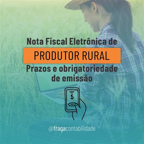 Nota Fiscal Eletrônica de produtor rural no ES Fraga Contabilidade