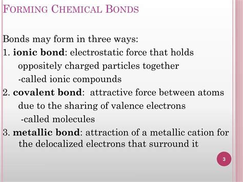 Ppt Chemical Bonding Chapters Ionic Covalent Powerpoint