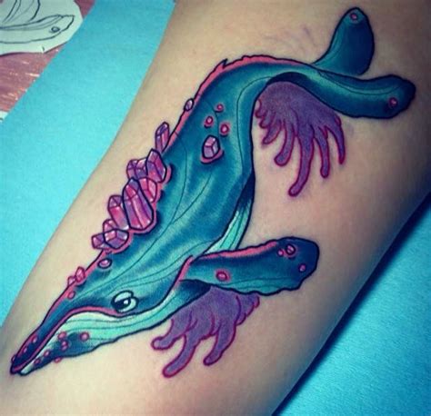 Cosmic Whale Tattoo By Kaley Weir At 5150 Tattoos In Des Moines Iowa