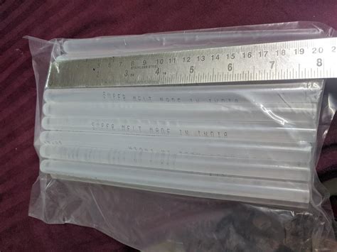 Saleh Transparent Hot Melt Glue Stick For Glue Gun M175mmX 11mm Long Size 50 Sticks Amazon