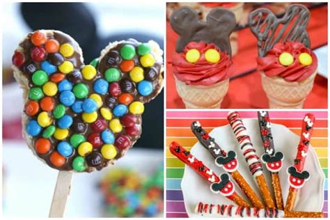 15 Cute Mickey Mouse Recipes For A Party