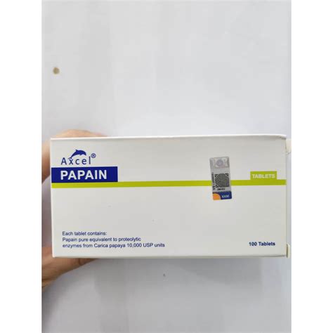 Exp82024 Axcel Papain 10stpbox Shopee Malaysia