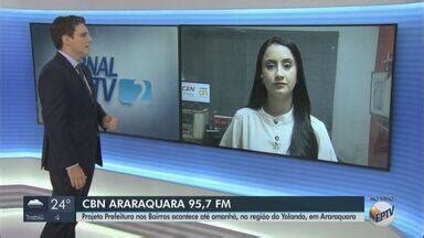 Jornal Da Eptv Edi O S O Carlos Araraquara Projeto Prefeitura