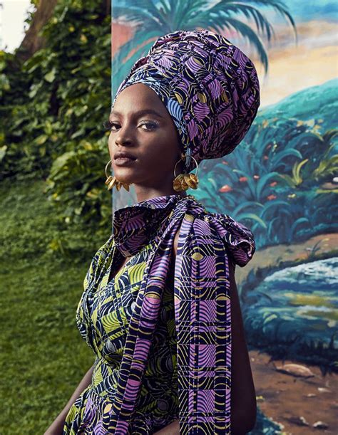 Carreaux Baroques Lookbook De La Mode Africaine Style Africain