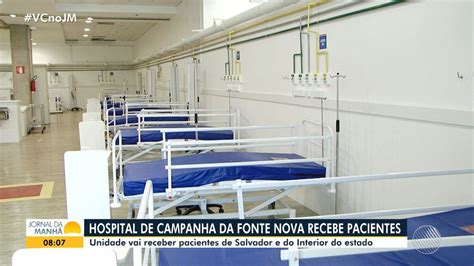 70 leitos hospital de campanha da Arena Fonte Nova é inaugurado em