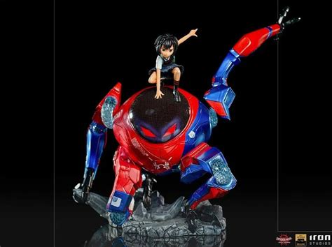 Peni Parker Spider Man Into The Spiderverse Iron Studios Loja