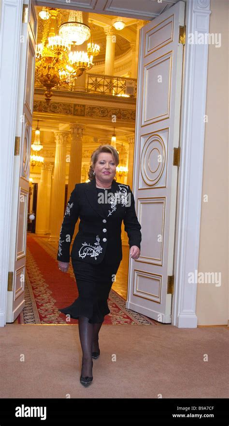 Valentina Matvienko Officially Taking The Office Of Governor Of St