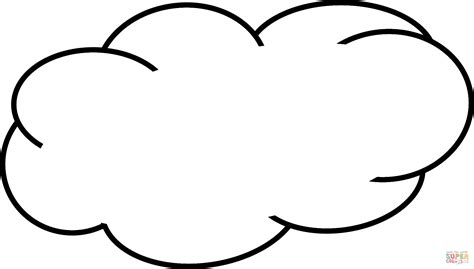 Grey Cloud coloring page | Free Printable Coloring Pages