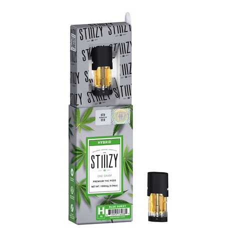 Stiiizy Pod 1 Gram Blue Burst Hybrid Capital Cannabis