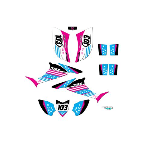 Best Customizable Honda Trx90 20062023 Usa Series Graphics Kit In