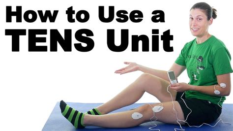 Tens Unit Operating Instructions