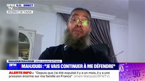 Mahjoub Mahjoubi Depuis Un Mois Que Jai été Expulsé Il Y A Une Pression énorme Sur Ma