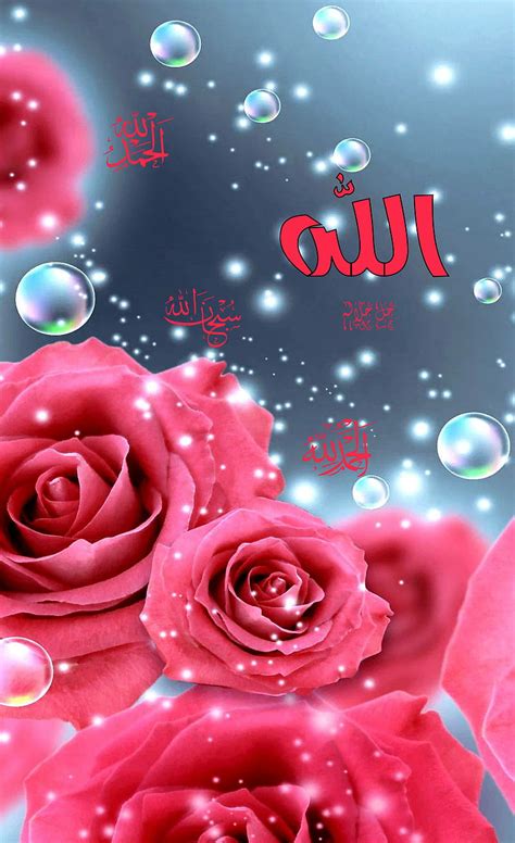 Top Allah Flower Images Amazing Collection Allah Flower Images