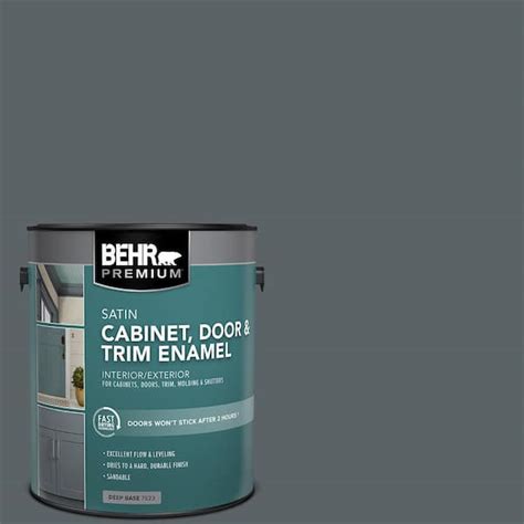 Behr Premium Gal Hdc Ac Blue Metal Satin Enamel Interior