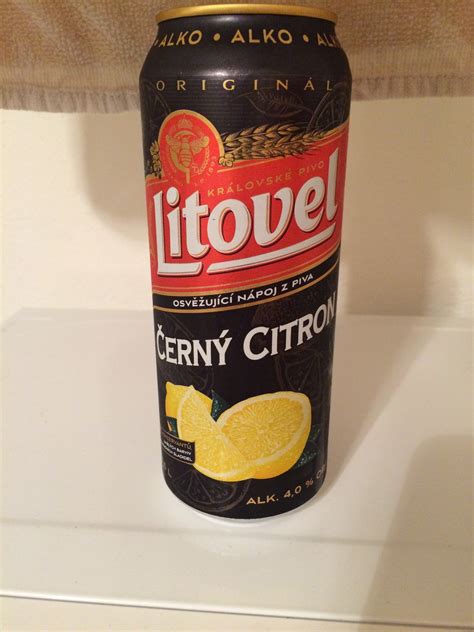 Podrobné informace o potravině Litovel - černý citron