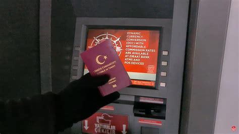 Ziraat Bankası ATM den Pasaport Değerli Kağıt Bedeli Ödeme YouTube