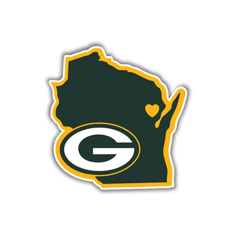 Green Bay Packers – State – Temporary Tattoo – Biggest Decal Shop