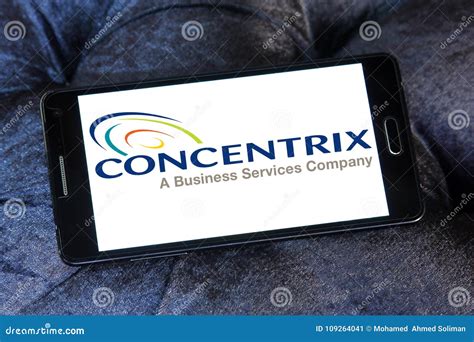 Concentrix company logo editorial photo. Image of brand - 109264041