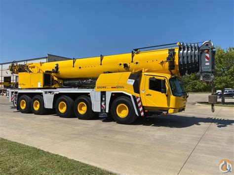 2018 GROVE GMK5250L Crane For Sale In Dallas Texas Crane Network