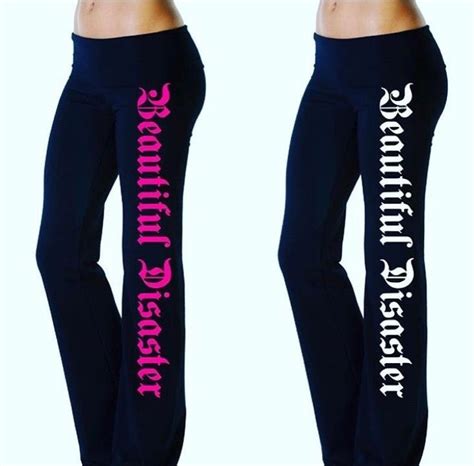 Beautiful Disaster yoga pants from Beautiful Disaster clothing. bdrocks.com Use code TIFFANY10 ...