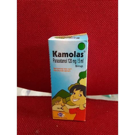 Jual Kamolas Paracetamol Sirup Ml Indonesia Shopee Indonesia