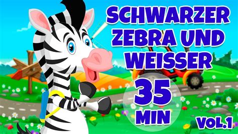 Schwarzes Zebra und weißes Zebra Vol 1 Giramille 35 min Kinderlied