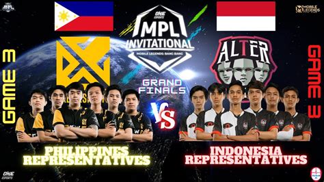 BREN ESPORTS Vs ALTER EGO Game 3 ONE ESPORTS MPL Invitational Day 5