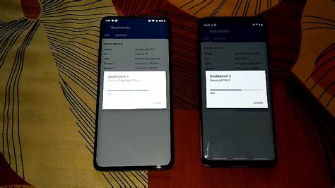 Oneplus 7 Pro Vs Samsung Galaxy S9 Plus Geekbench Score Youtube