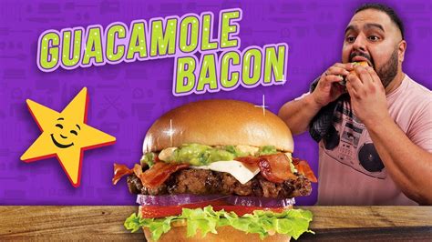 Carls Jr Vs Hecha En Casa Guacamole Bacon Burger El Guzii Youtube