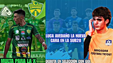 LEGIONARIO SE ESTRENA CON LA SELECCIÓN SUB20 ANOTANDO DURA MULTA