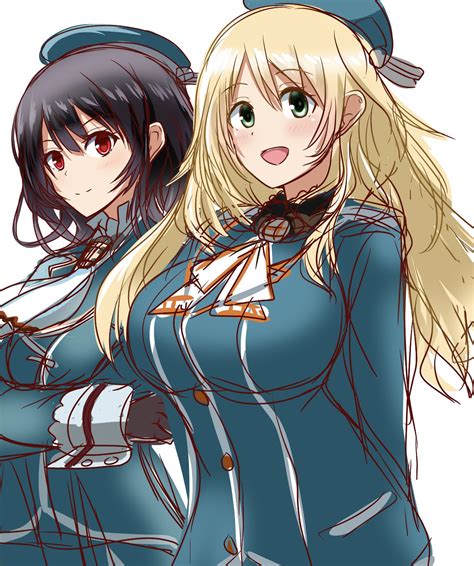 Atago And Takao Kantai Collection Drawn By Rokorokodoradorazz