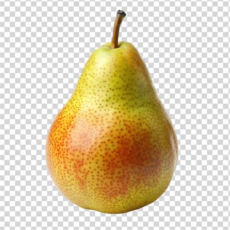 Premium Psd Pear Isolated On Transparent Background