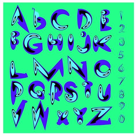 Ahi Alphabet Im Genes De Stock De Arte Vectorial Depositphotos