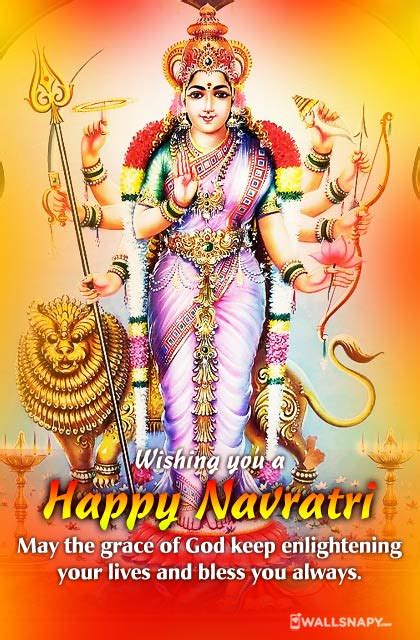 Shubh navratri festival wishes hd wallpapers for mobile