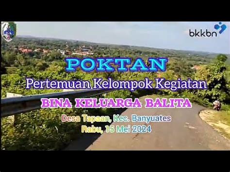 Pertemuan Kelompok Kegiatan POKTAN Kampung KB Desa Tapaan Kecamatan