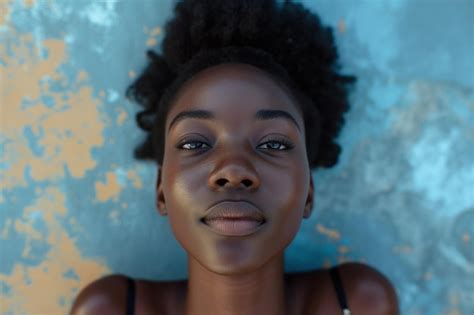 Premium Photo Portrait Of A Beautiful African American Woman Street Photography