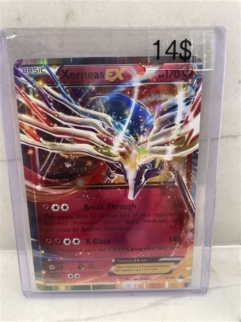 Pok Mon Tcg Xerneas Ex Xy Black Star Promos Xy Holo Promo Ebay