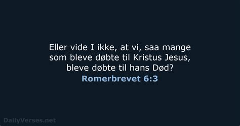 Romerbrevet Bibelvers Da Dailyverses Net